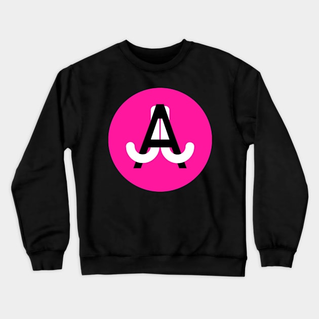 Just Joshin' Around - Pink Crewneck Sweatshirt by JustJoshinAround83